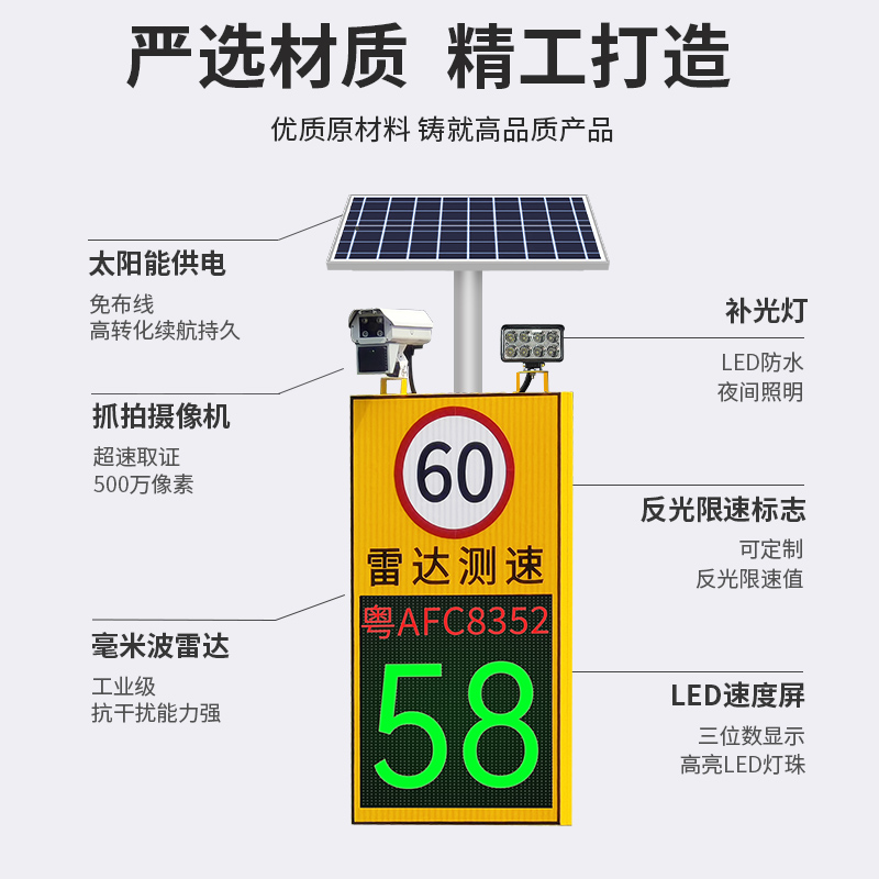 JA-JT701超速抓拍屏
